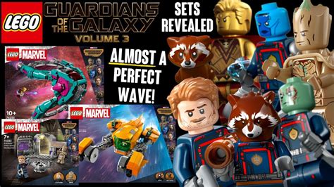 First Look Lego Guardians Of The Galaxy Vol 3 Sets Revealed Youtube