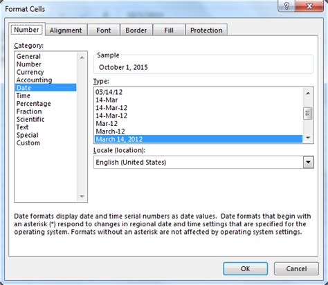 Examples of how to make templates, charts, diagrams, graphs, beautiful reports for visual analysis in excel. Displaying the Format Cells Dialog Box | Microsoft Excel ...