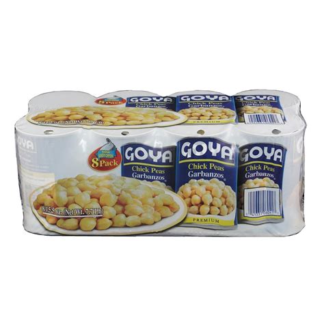 Goya Chick Peas 8 Pk155 Oz