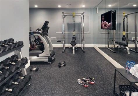 35 Best Home Gym Floor Ideas To Transform Your Space In 2023