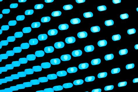 Download Particular Blue Led Lights Wallpaper