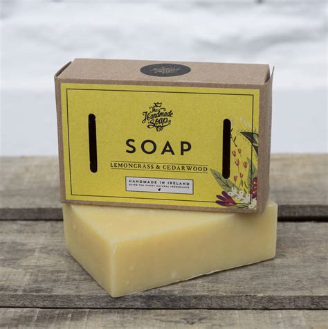 Here at futureprimitive soap co. Cedarwood And Lemongrass Soap By The Handmade Soap Company ...