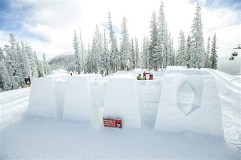 The Ice Castle On Top Of Keystone Mountain Vail Resorts Photo Daniel