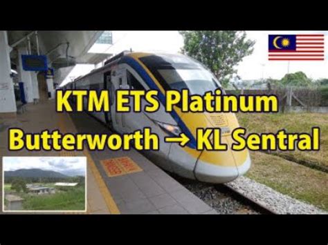 It is located in brickfields , the neighbourhood of kuala lumpur that was once the location of the malayan railway train depot. MALAYSIA KTM ETS Platinum Butterworth → KL Sentral ...