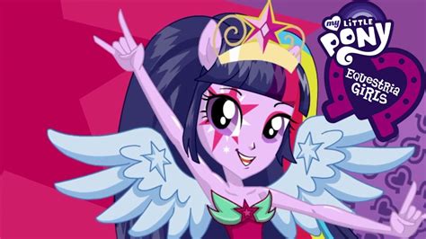 My Babe Pony Equestria Girls Rainbow Rocks Twilight Sparkle Dress Up Game For Girls YouTube