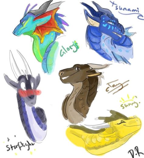 Dragonets Of Destiny By Deva Rays Wings Of Fire Dragons Wings Of
