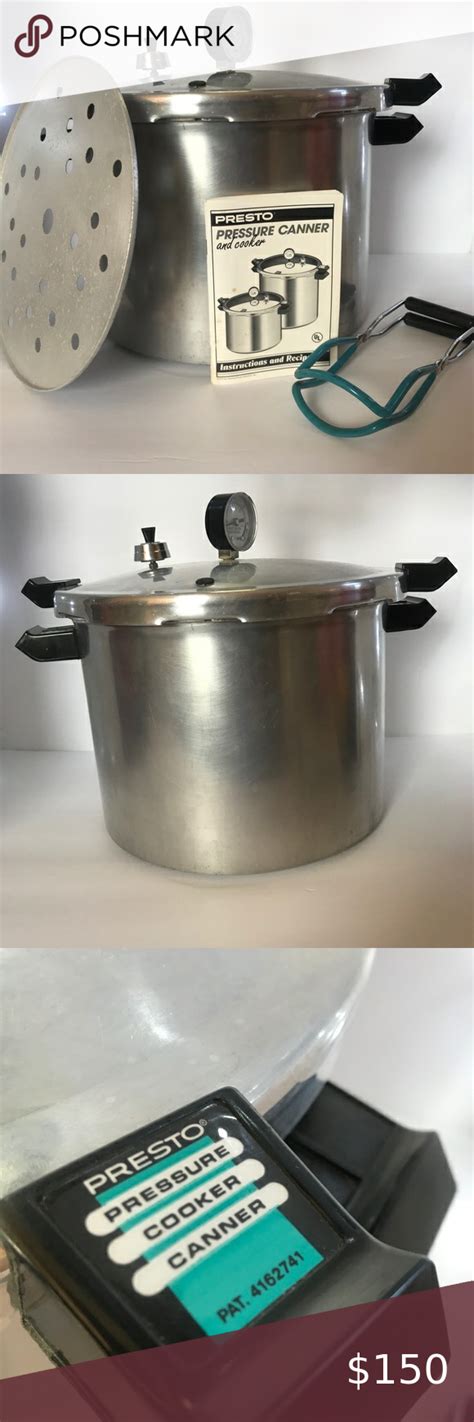 Presto 16 Quart Pressure Canner And Cooker 01745 Manual