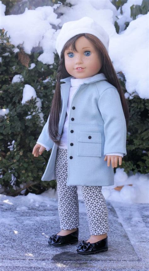 American Girl Doll Clothes Icy Blue Wind Chill Etsy Canada American Girl Clothes Doll