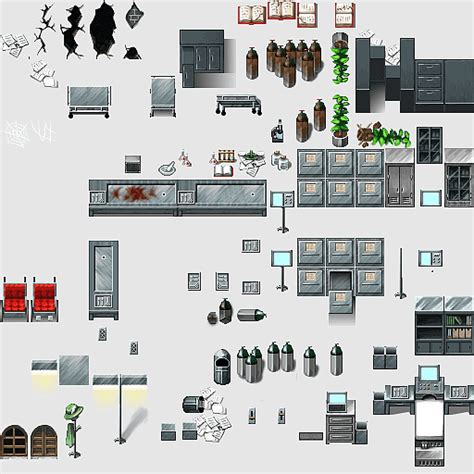 Enterbrain Tile Based Video Game Bathroom Interior Gamemaker Studio