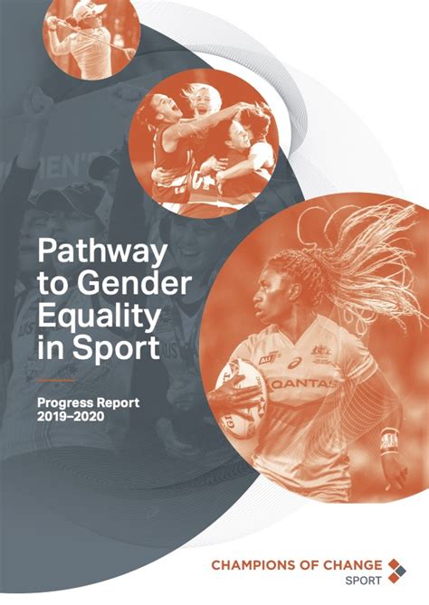 pathway to gender equality in sport progress report 2019 2020