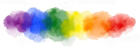 rainbow flag watercolor background lgbt pride month watercolor texture concept png 23932347 png