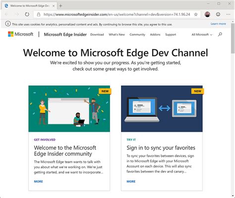 Unlike chrome, microsoft has deployed their own account system which will eventually synchronise your data including favourites, extensions, themes and browsing history. Microsoft Edge 'Developer' 85.0.531.1 free download ...