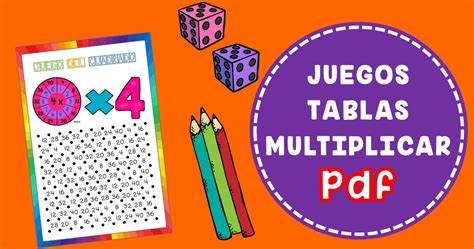 Juegos Tablas De Multiplicar Imagenes Educativas