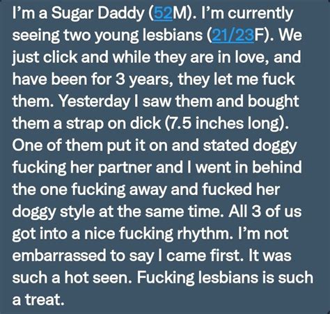 Pervconfession On Twitter Sugar Daddy Fucks Two Lesbians