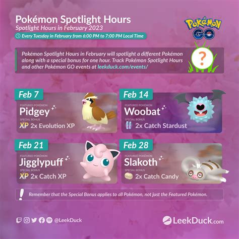 Jigglypuff Spotlight Hour Leek Duck Pokémon Go News And Resources