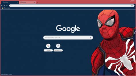 Spider Man Chrome Theme Themebeta