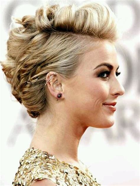 Luscious Messy Updo For Short Hair Pretty Designs