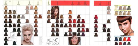 Keune Tinta Color Shades Chart. | Hair color chart, Hair color shades