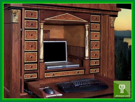 This diy computer desk is really simple to build. 17 Best images about Hidden Computer Workstations on ...