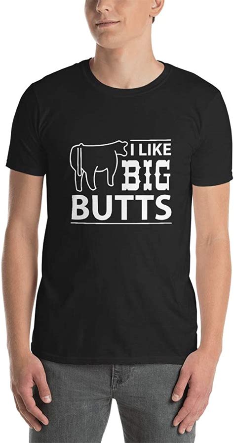 Cows I Like Big Butts I Cannot Lie Funny Short Sleeve