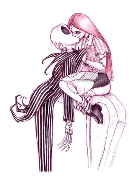 Jack Skellington And Sally Drawing At Getdrawings Free Download