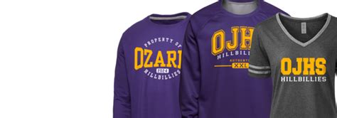 Ozark Junior High School Hillbillies Apparel Store Prep Sportswear
