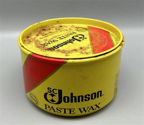 Sc Johnson Paste Wax 16 Oz Can Used Vintage 1988 46500002021 Ebay