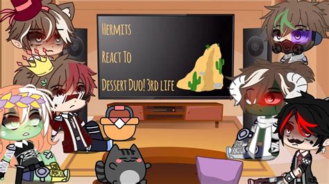 Hermits React To 3rd Life Grian Desert Duo Angst YouTube