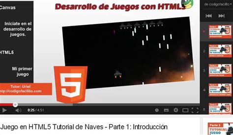 Curso En Video Gratis Para Aprender A Crear Juegos En Html Nerdilandia