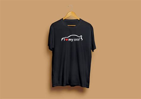 I Love My Sti T Shirt Automotive Tees Vehicle Graphics Nz