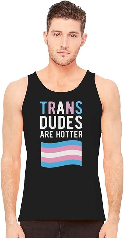 XUANYI Transgender LGBT Trans Dudes Men S Tank Top Black Amazon Co