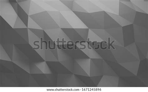 Grey Neutral Background Abstract Triangle Texture Stock Illustration