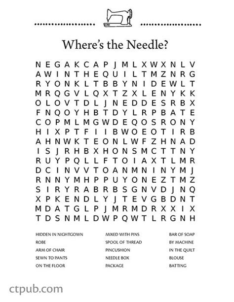 Free Download Puzzles From Happy Quilter Word Search Quilting Quotes