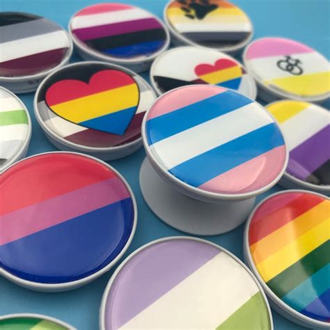 Pride Flag Pop-up-Sockets LGBTQ Gay Lesbian Nonbinary | Etsy