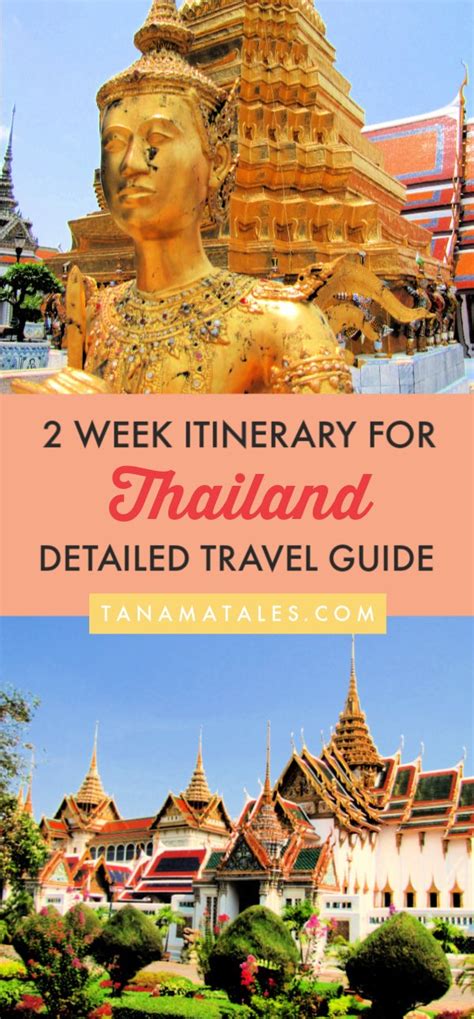 2 Weeks In Thailand Itinerary Detailed Guide Tanama Tales