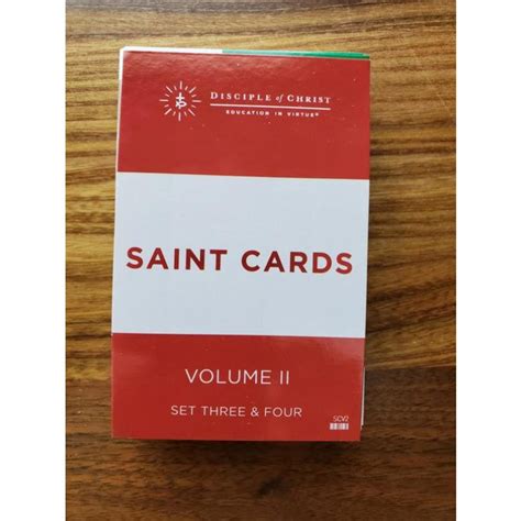 Saints And Virtues Card Pack Vol 2 The Catholic Company