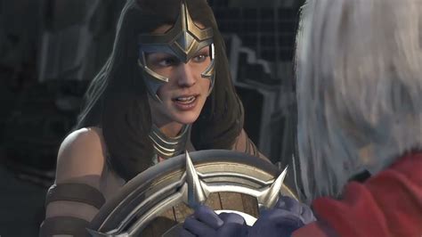 injustice 2 wonder woman clash quotes youtube