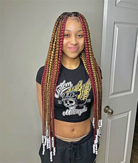 how to mixed colour braids and 25 cute mixed colour braids hairstyles black girl braided