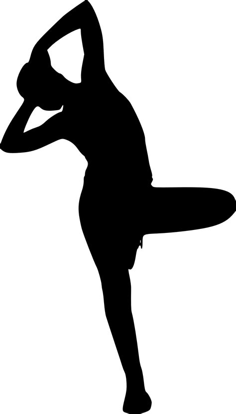 18 Fitness Silhouette (PNG Transparent) | OnlyGFX.com