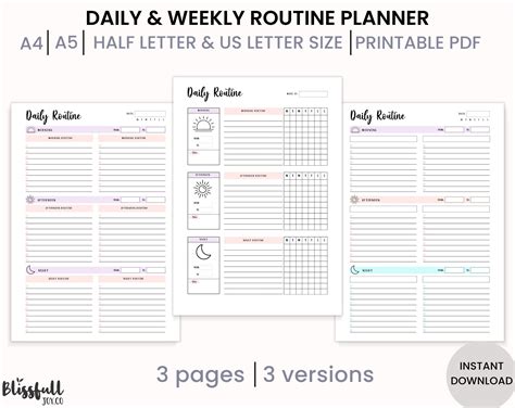 Planner Inserts Planner Pages Printable Planner Planner Calendar