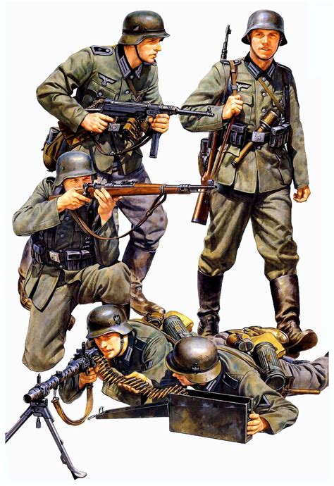 German Infantry Of The Initial Period Of The Second World War 2éme