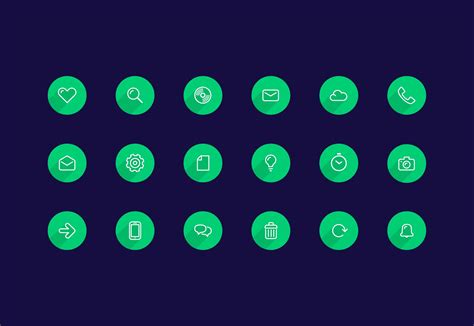 40 Best Free Icon Sets Spring 2015 Wdd