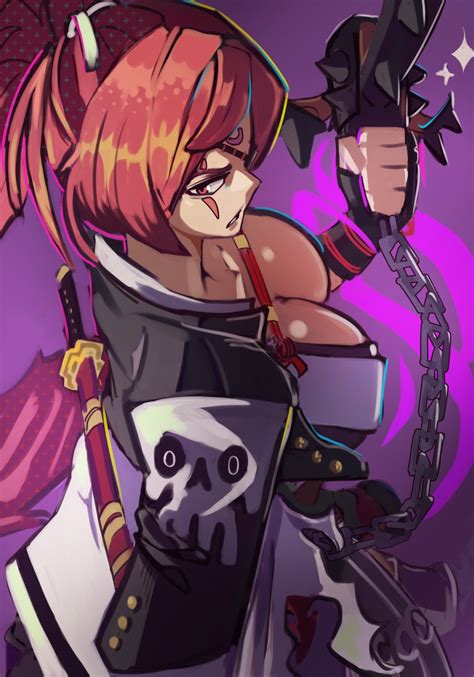 Moxydraws Comms Open 4 5 On Twitter She S A Walking Arsenal Guiltygearfanart Ggst