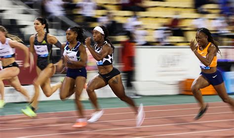Shelly Ann Fraser Pryce Wins Sprint Double In Jamaican Trials Weekly