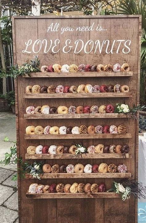 25 wedding donuts a fun alternative wedding dessert ideas donut wall dessert display wedding