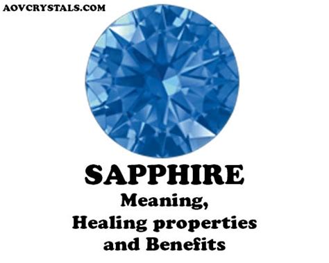 Sapphire Meaning Healing Properties And Benefits Aov Crystals