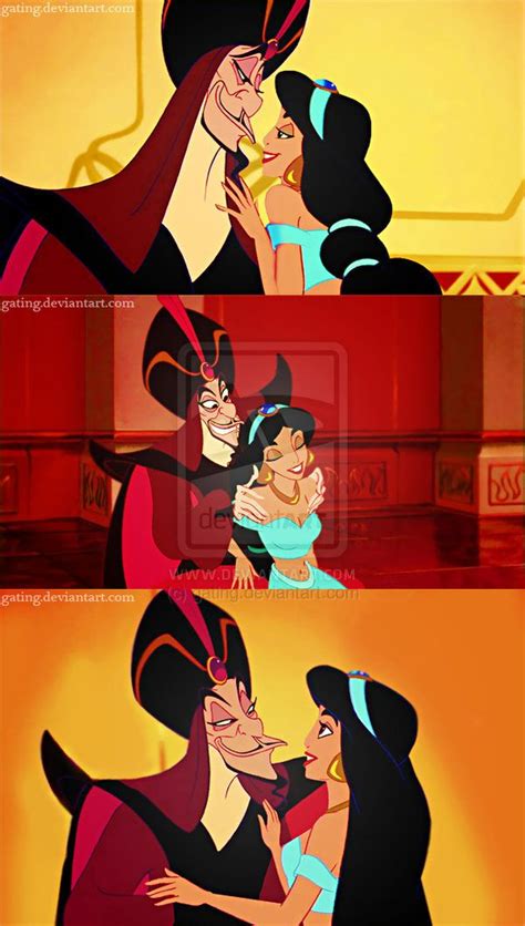 Jafar And Jasmine By Gating On Deviantart Twisted Disney Disney Art