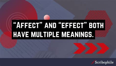 Affect Vs Effect Whats The Difference
