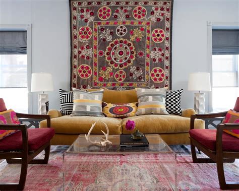 The most popular are hex color codes; Eclectic Living Room With Mustard Yellow Sofa, Patterned ...