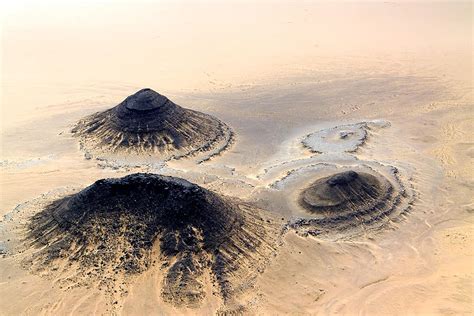 The Basalt Cones Of The Djado Plateau Photograph By Michael Fay